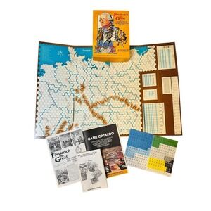 Avalon Hill Frederick the Great Board Game UNPUNCHED
